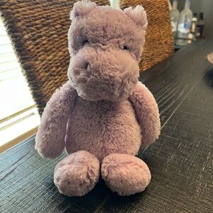 Jellycat Purple Hippo Stuffed Animal